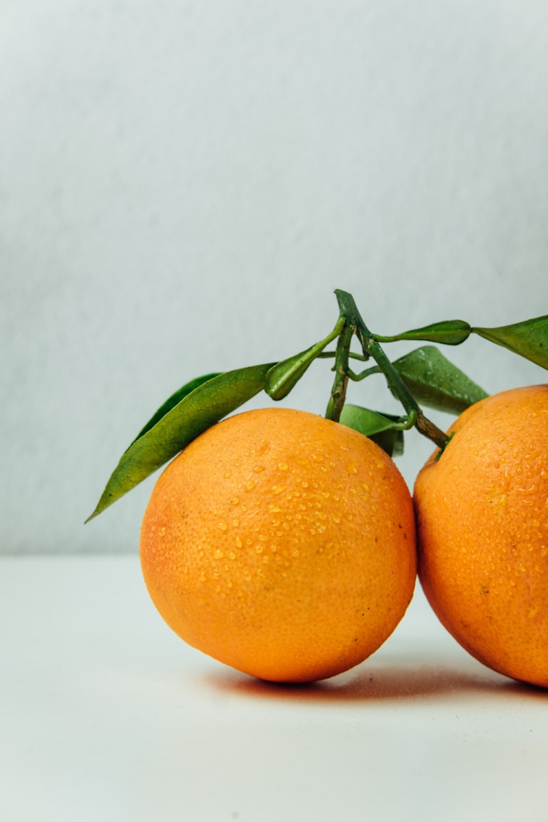 Tranches d'orange, citron et citron vert — vocabulaire des agrumes en anglais